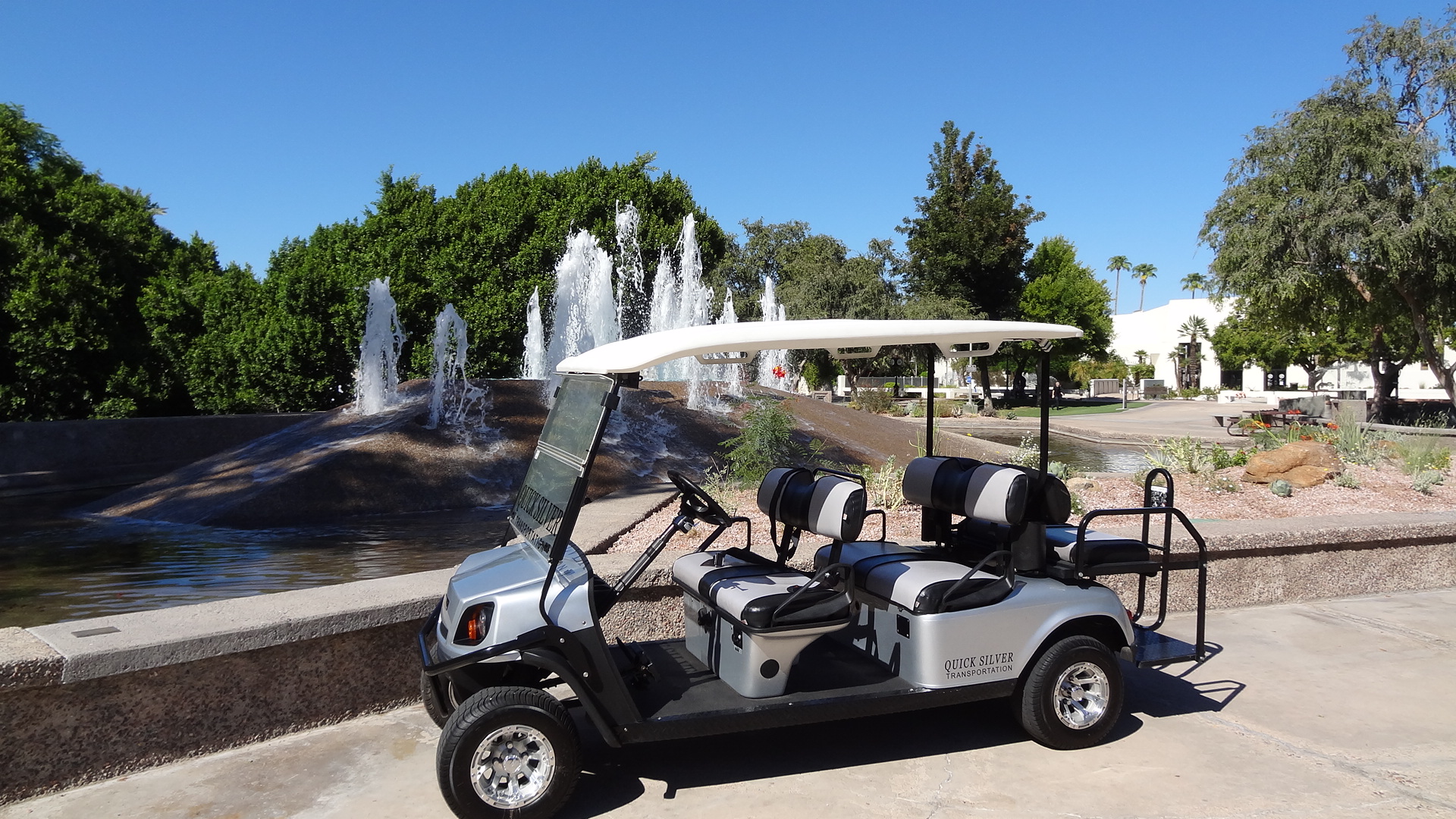 Quicksilver Transportation - Golf Cart Taxi Rides in Oldtown Scottsdale